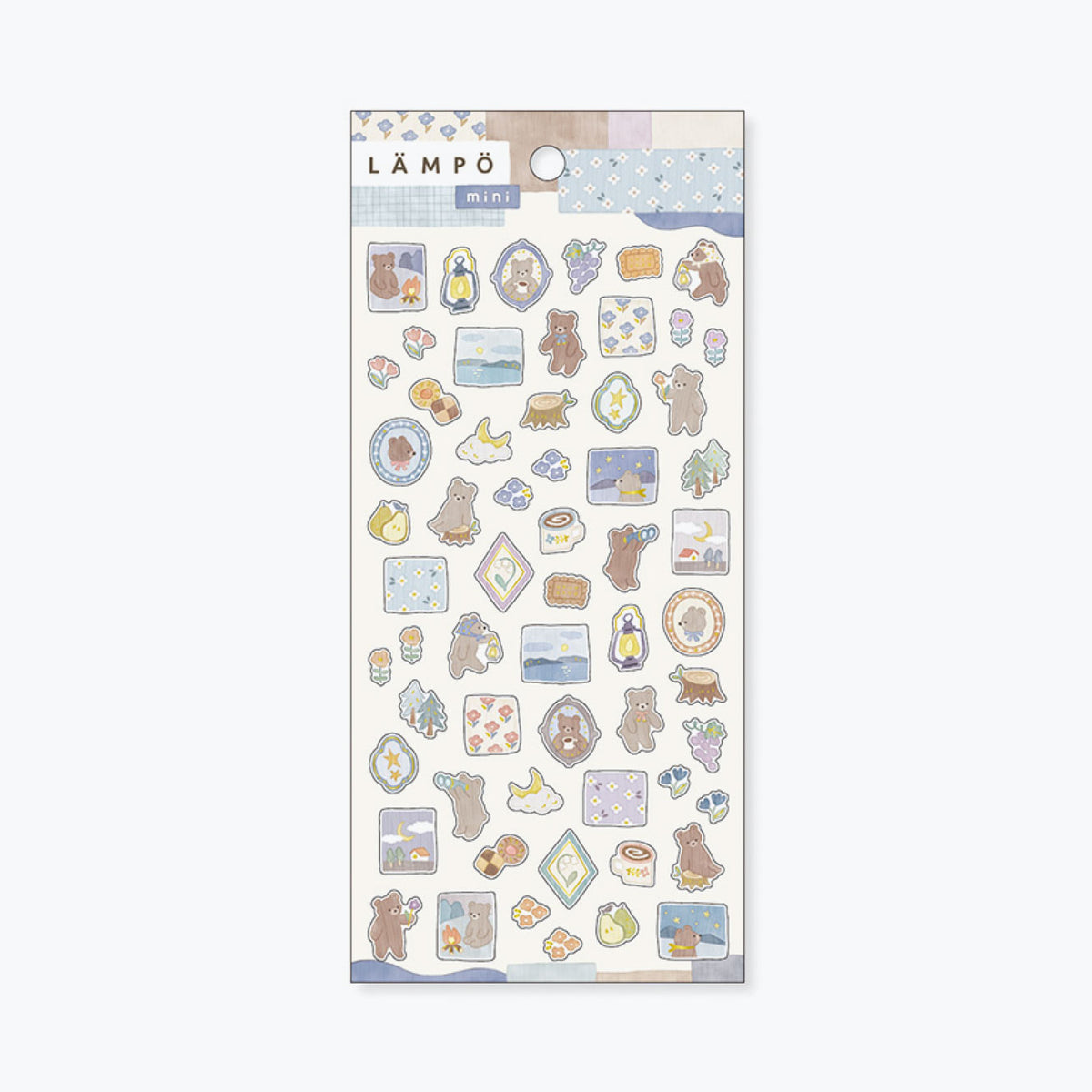 Mind Wave - Planner Sticker - Lämpö - Bear Sky