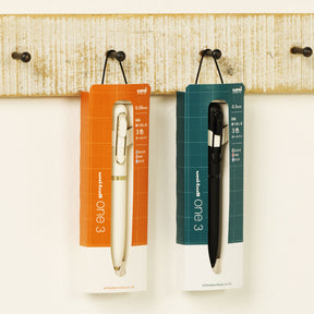 Mitsubishi Uni - Gel Pen - Uni-Ball One 3 in 1 - 0.38mm - Lamp White (Gift Version)