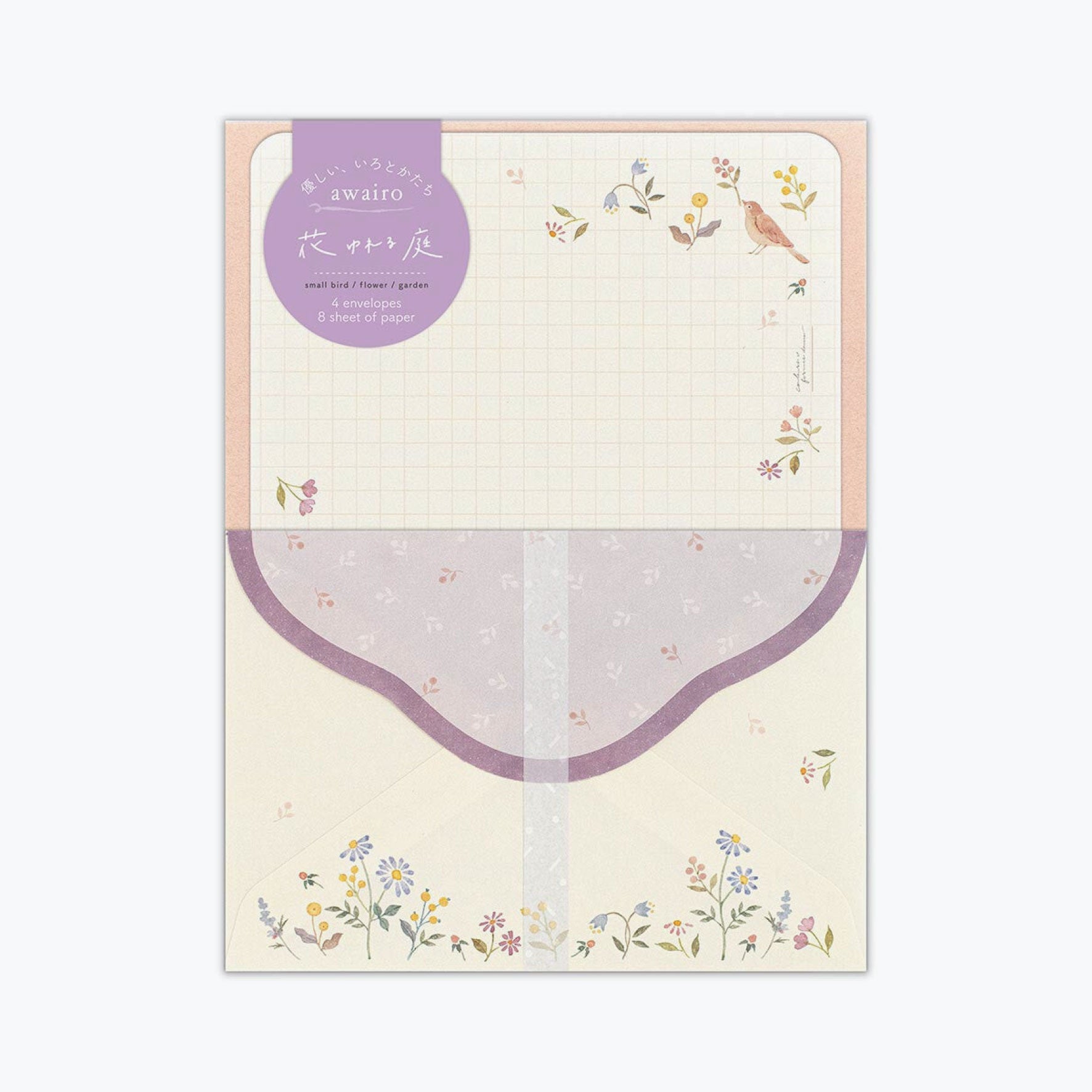 NB Japan - Letter Set - Awairo - Flower Garden