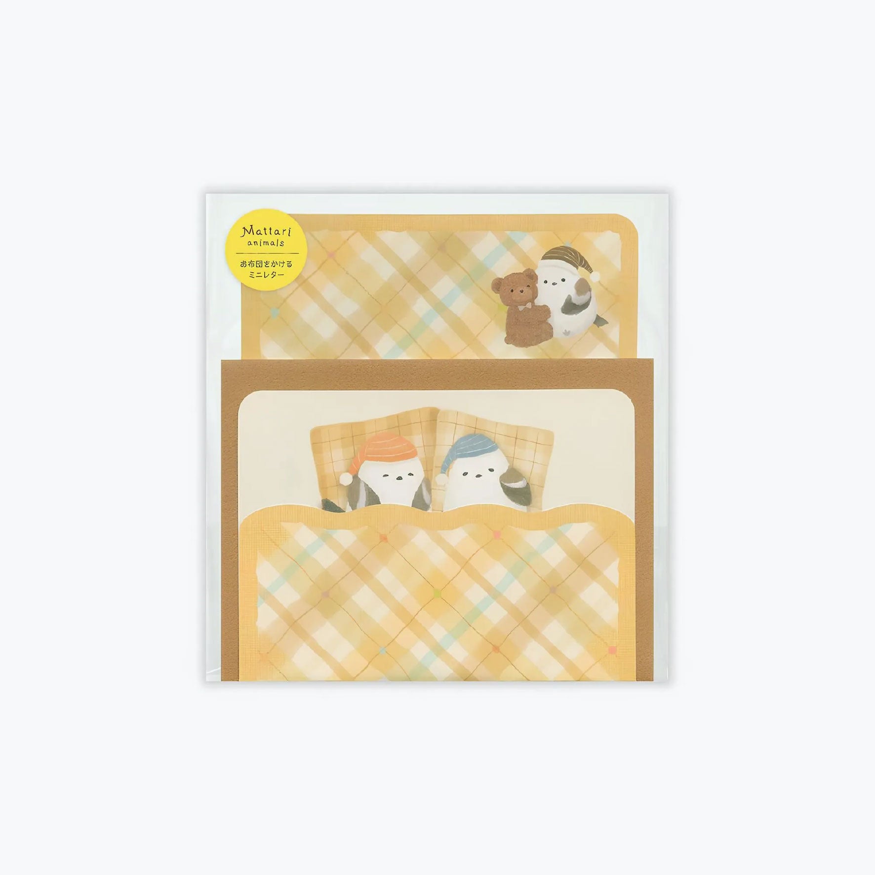 NB Japan - Letter Set - Mini - Mattari Animals - Shimaenaga