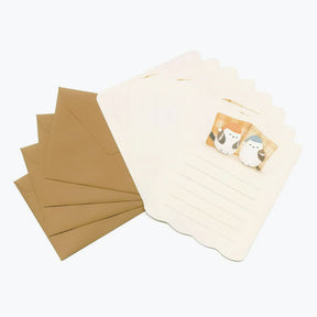 NB Japan - Letter Set - Mini - Mattari Animals - Shimaenaga