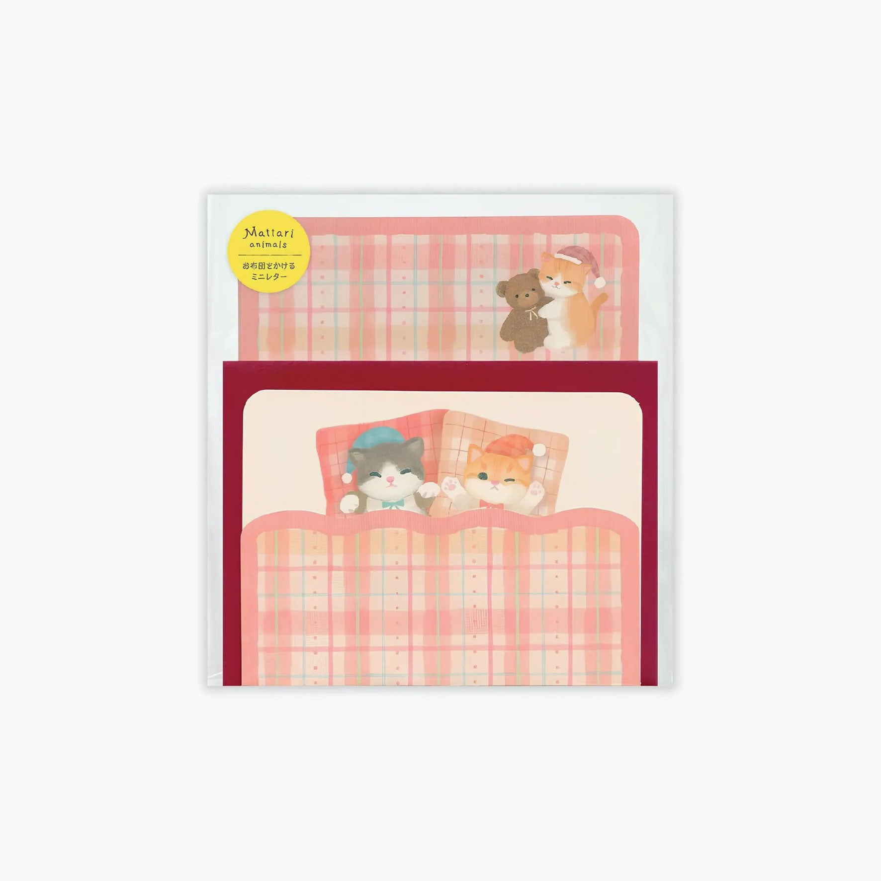 NB Japan - Letter Set - Mini - Mattari Animals - Kitten