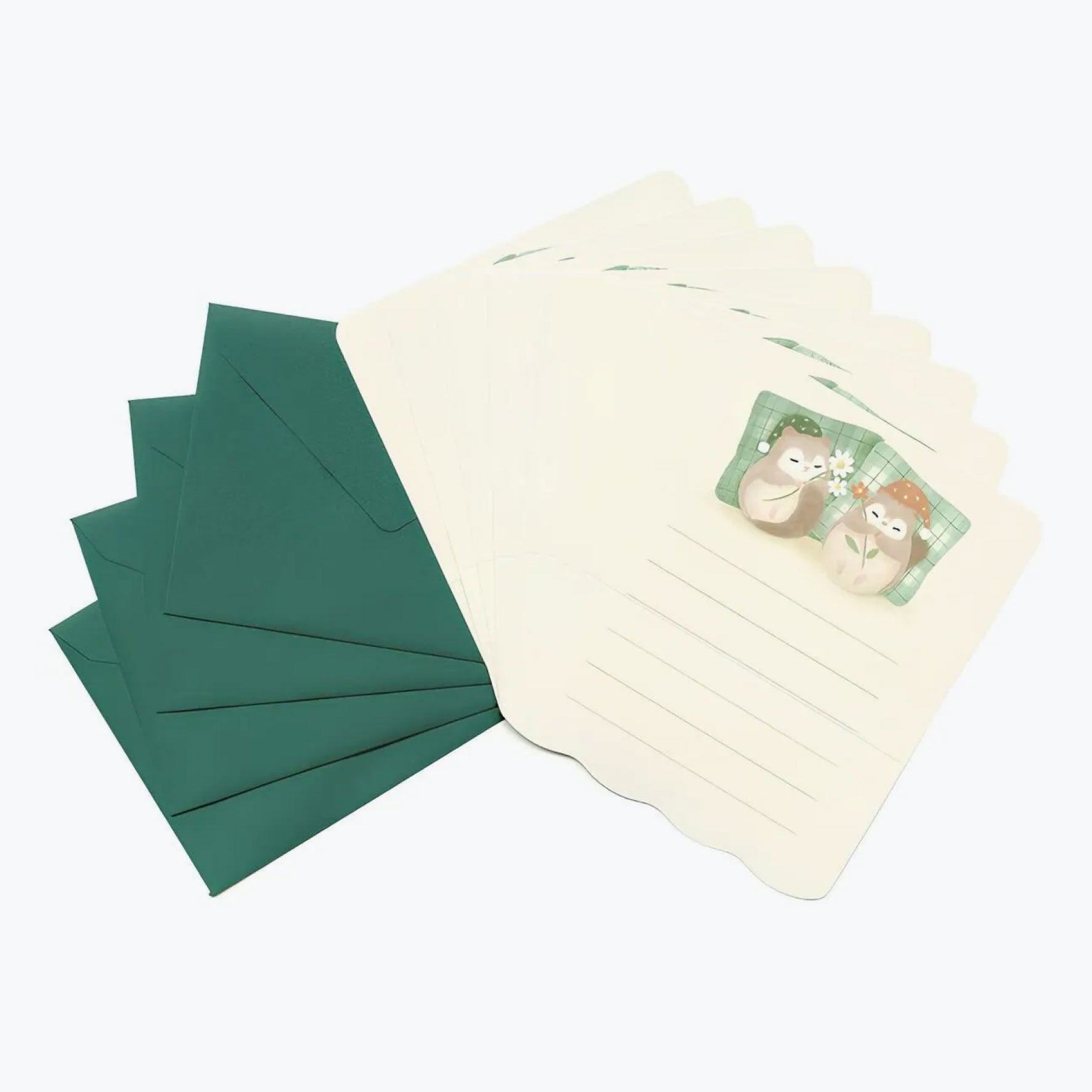 NB Japan - Letter Set - Mini - Mattari Animals - Momonga