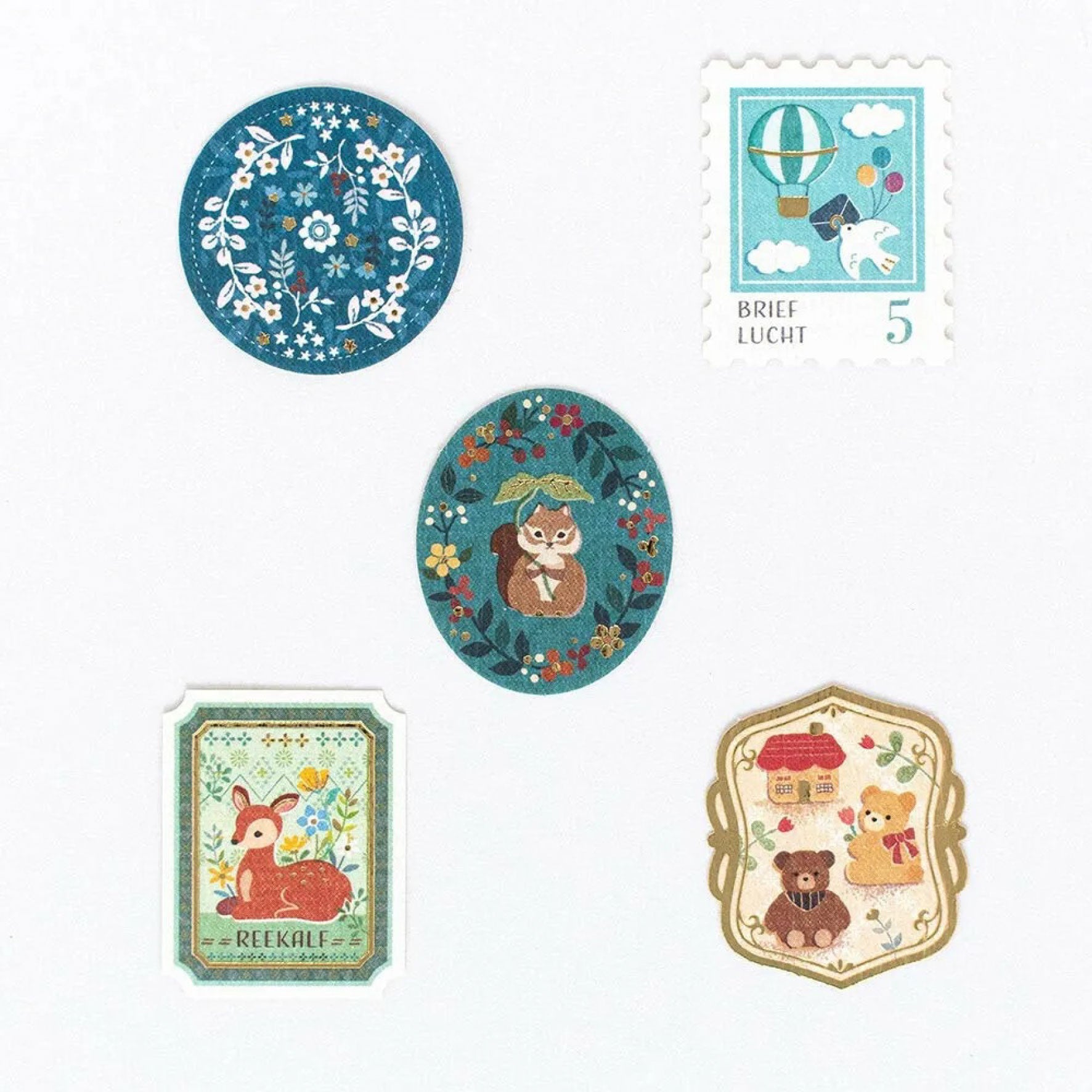 NB Japan - Planner Sticker - Flake Seal - Fairy Tale