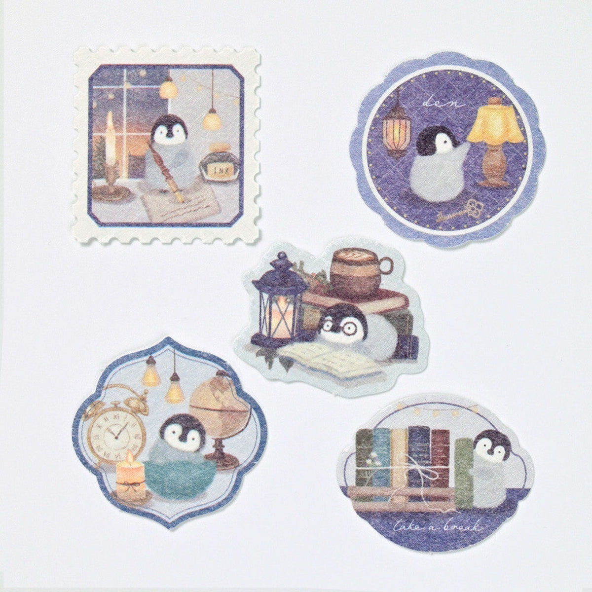 NB Japan - Planner Sticker - Flake Seal - Mattari Animals - Penguin