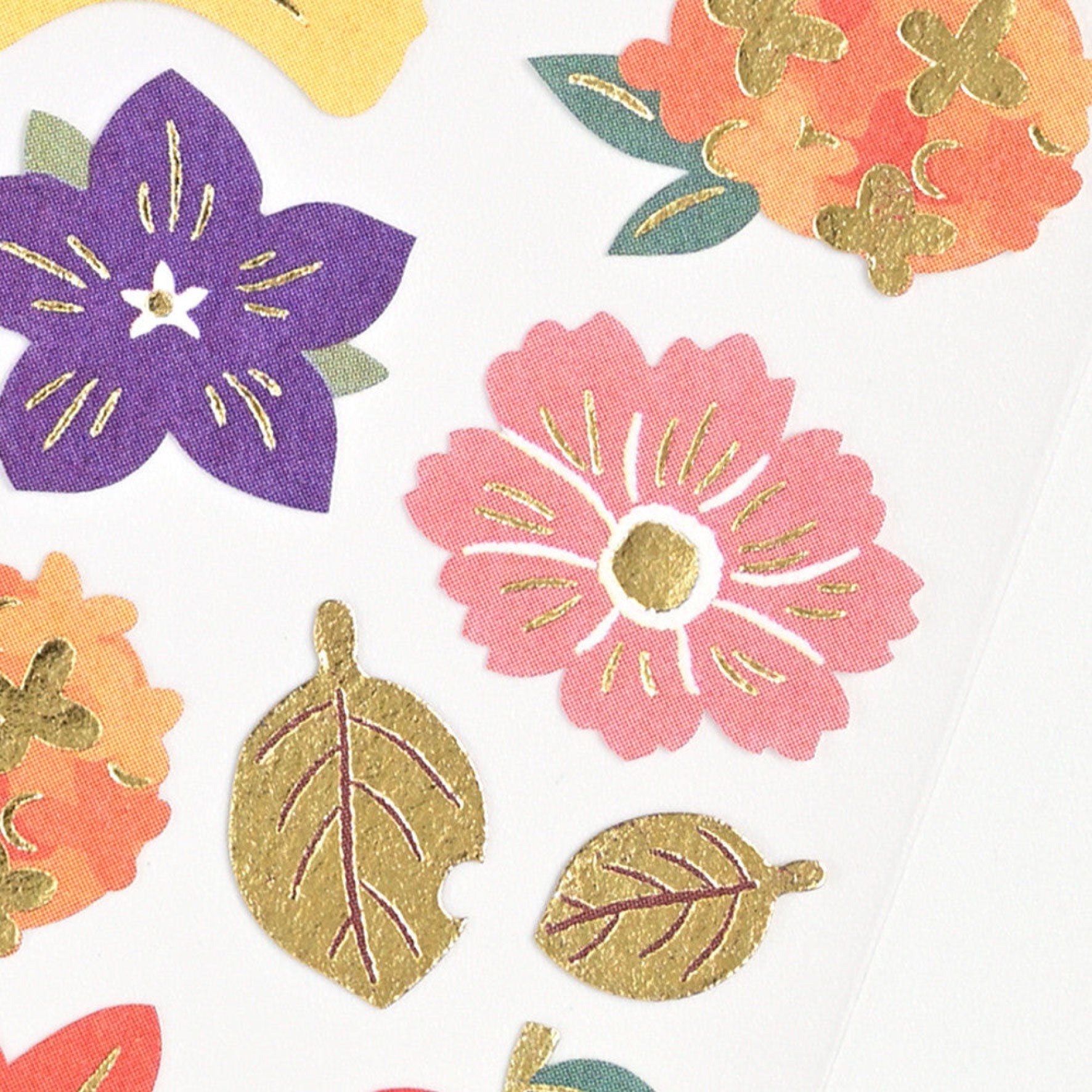 NB Japan - Planner Sticker - Gold Foil - Autumn Treats