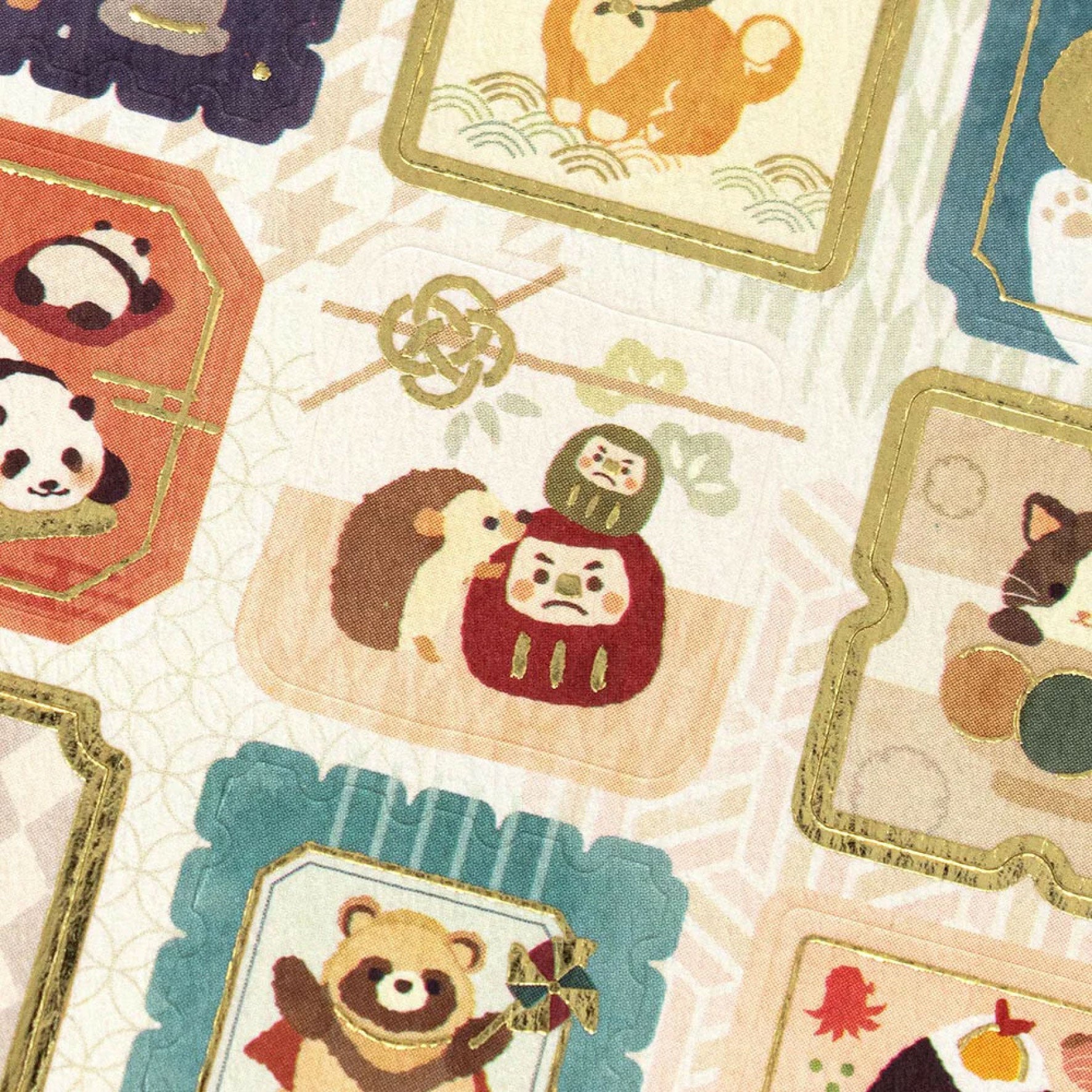 NB Japan - Planner Sticker - Foil Animals