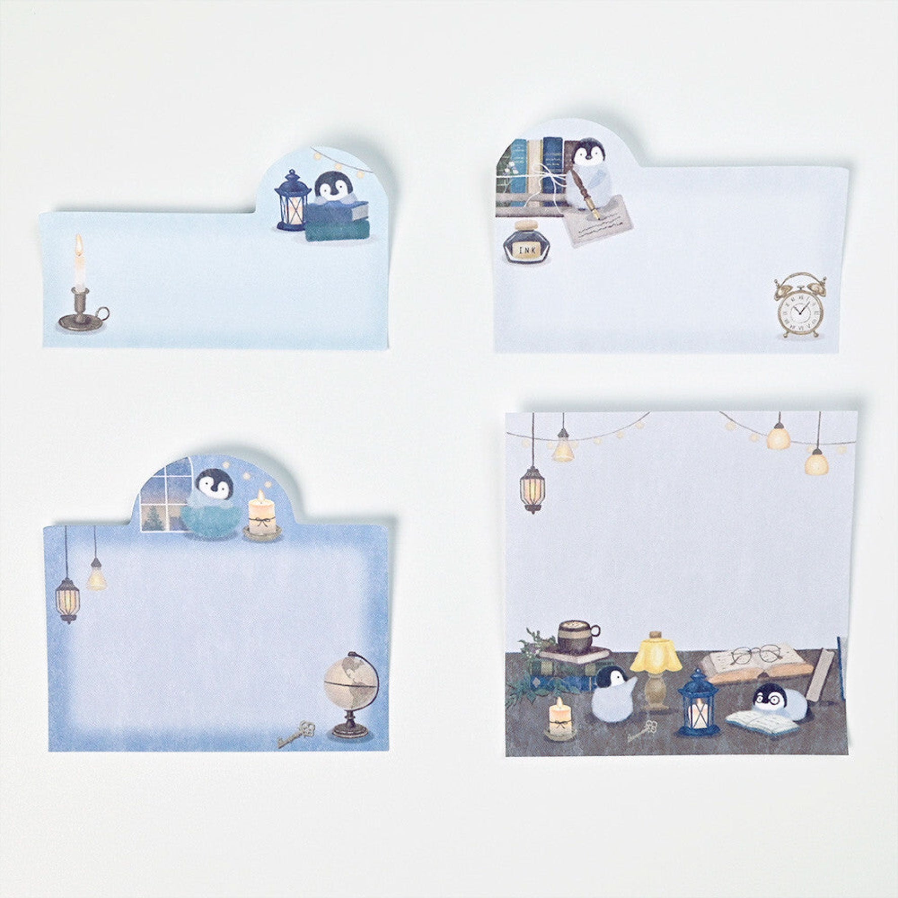 NB Japan - Sticky Notes - Mattari Animals Foil - Penguin