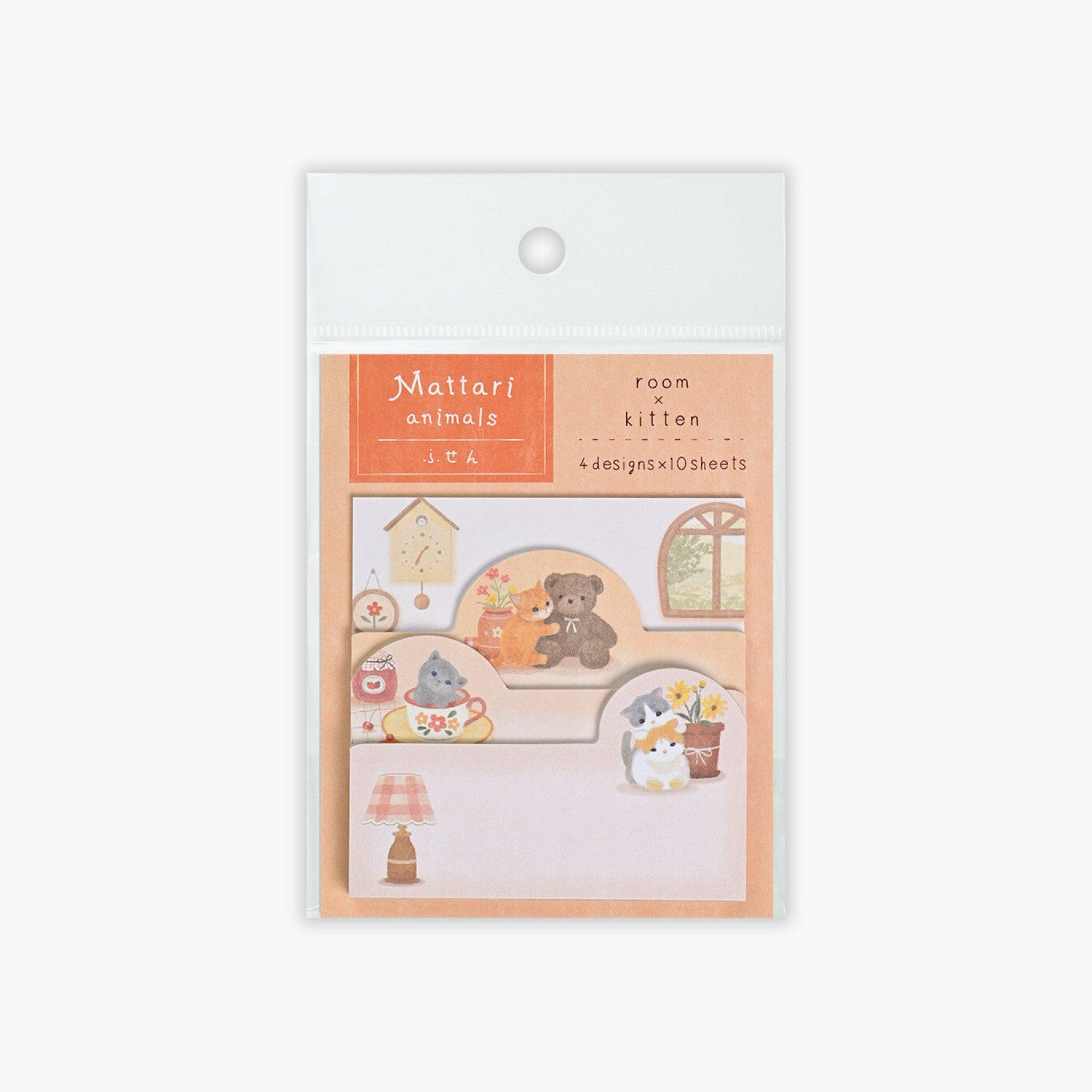 NB Japan - Sticky Notes - Mattari Animals Foil - Kitten