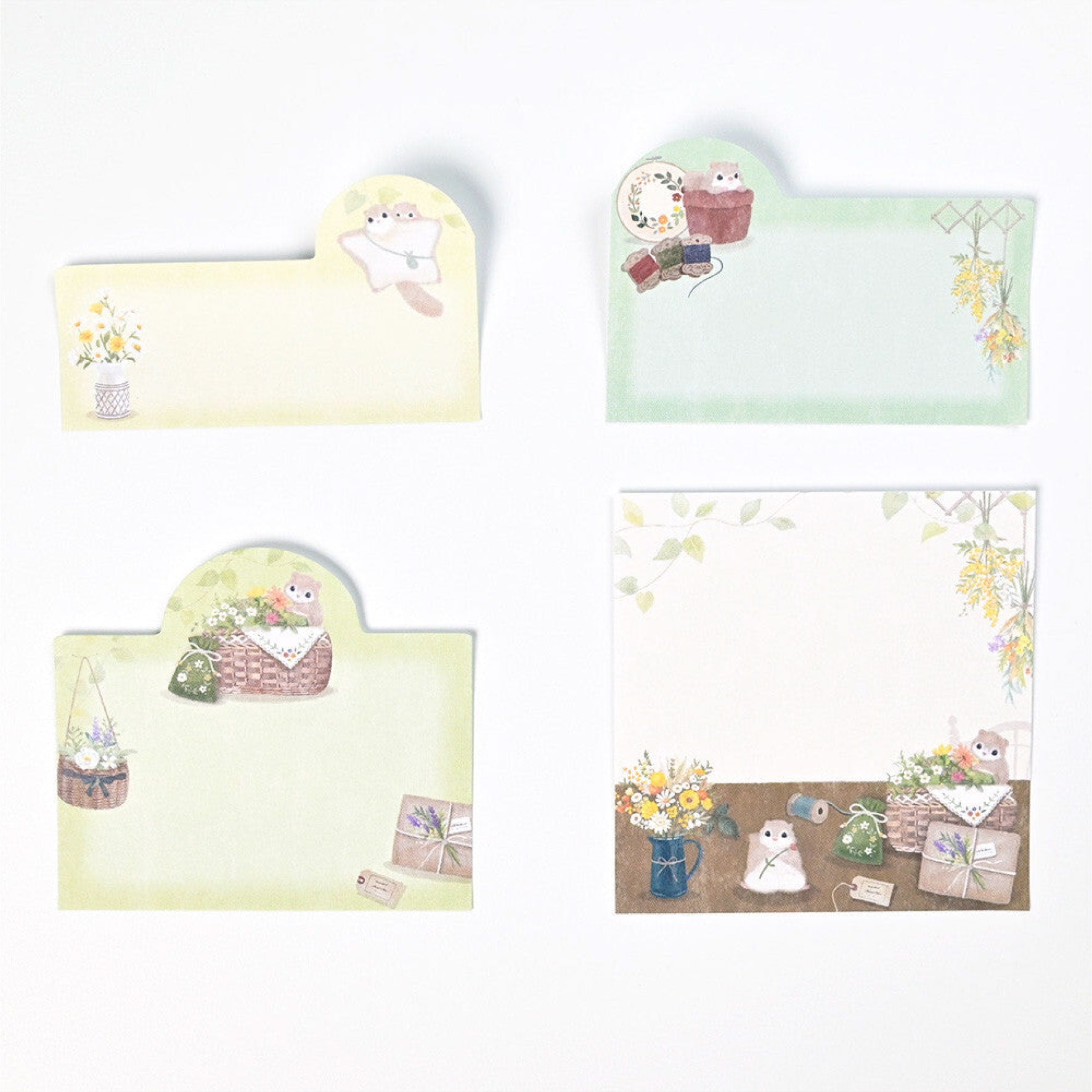 NB Japan - Sticky Notes - Mattari Animals Foil - Momonga