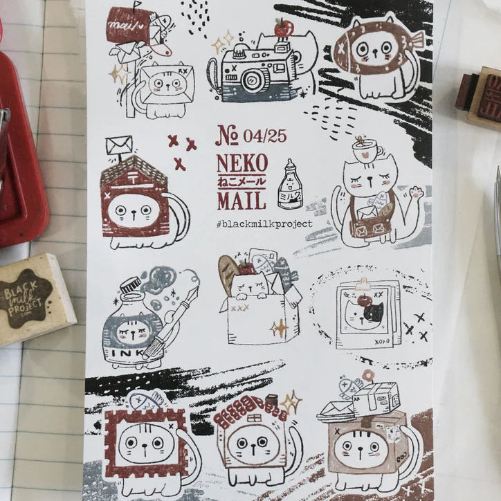 Black Milk Project - Sticker - Neko Mail (Paper)