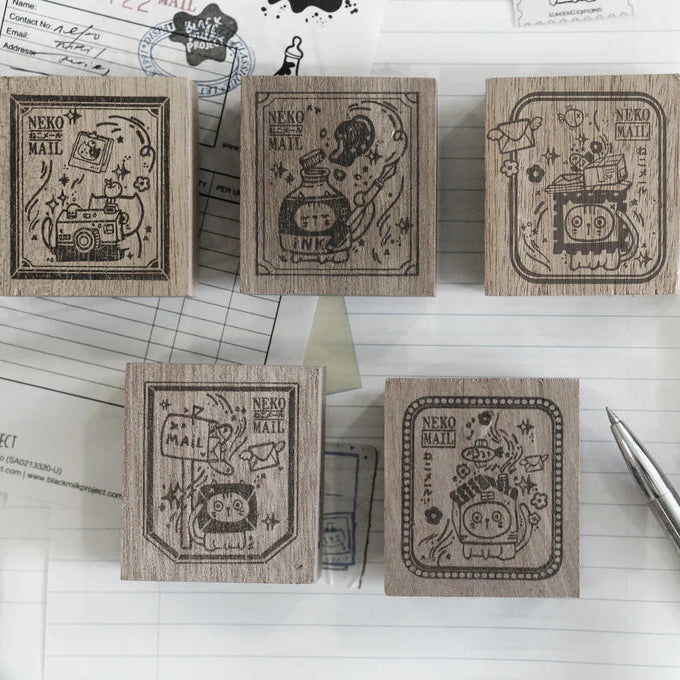 Black Milk Project - Stamp - Neko Mail (Camera)(L)