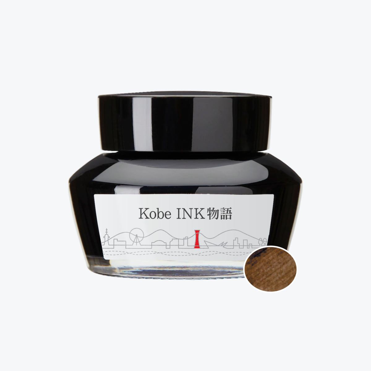 Nagasawa - Fountain Pen Ink - Kobe INK Story - No.03 Kyukyoryuchi Sepia