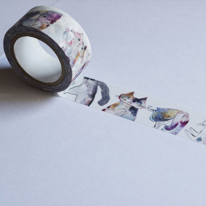 Classiky - Washi Tape - Toraneko Bonbon Cat A