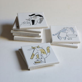 Classiky - Tiger Cat Bonbon Printed Tile 10