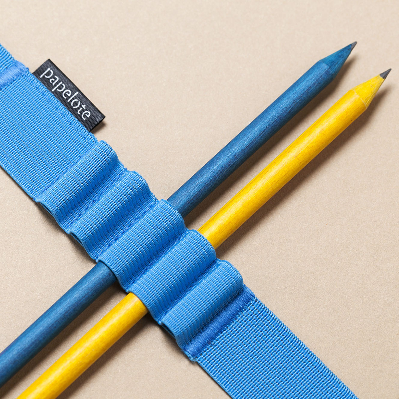 Papelote - Elastic Pen Strap - A4 - Navy Blue