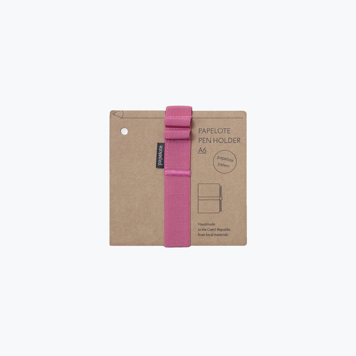 Papelote - Elastic Pen Strap - A6 - Pink