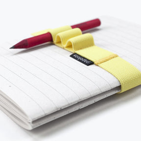 Papelote - Elastic Pen Strap - A6 - Yellow