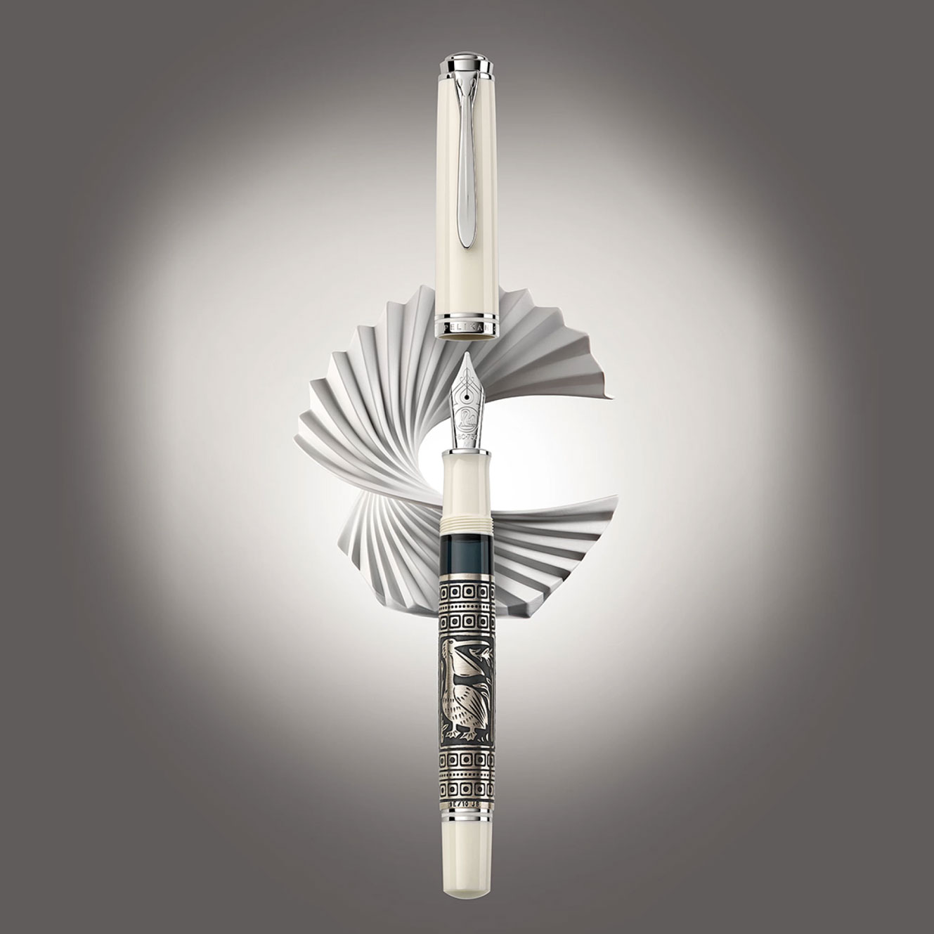 Pelikan - Fountain Pen - M910 Toledo® White <Outgoing>