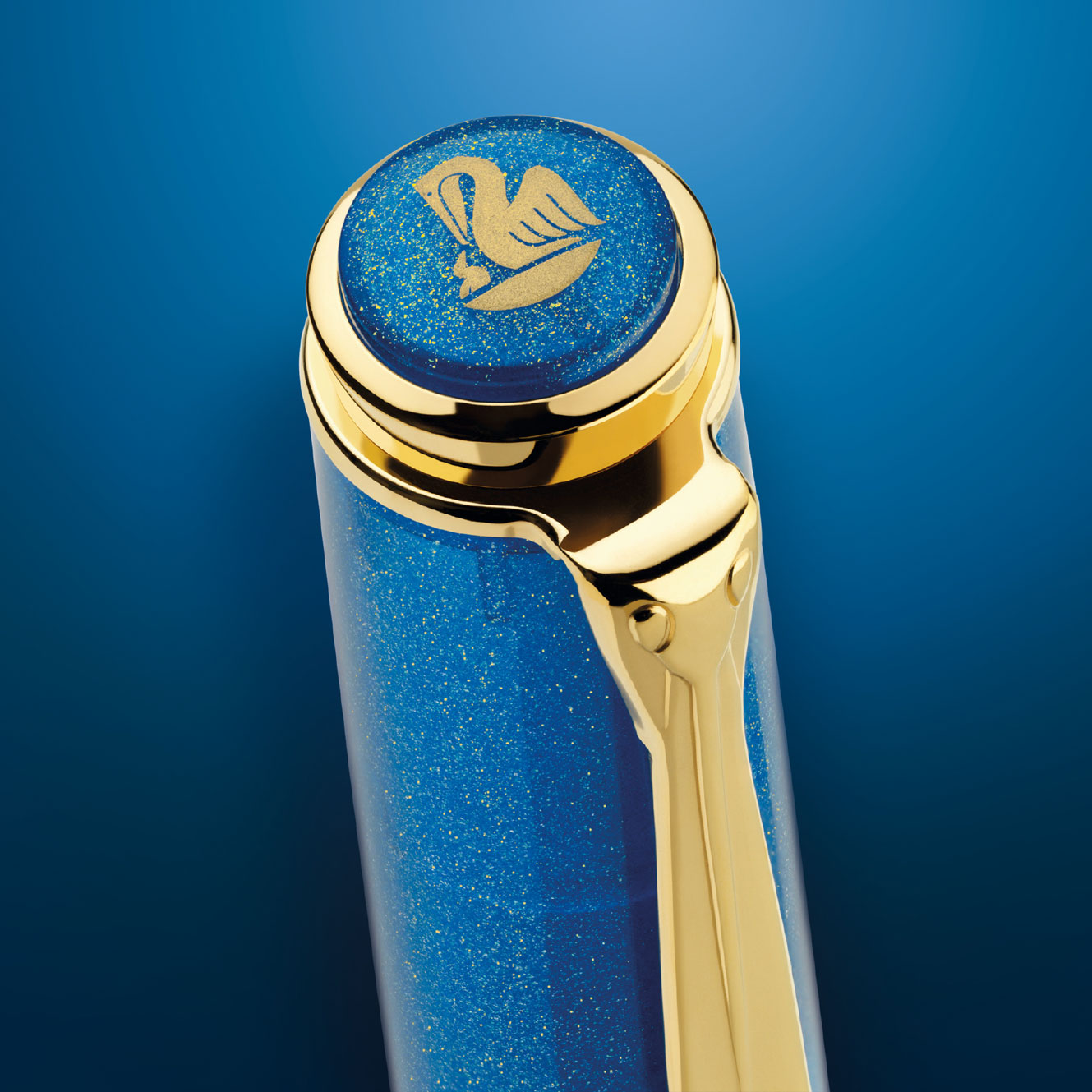Pelikan - Fountain Pen Set - Classic M200 - Golden Lapis <Outgoing>