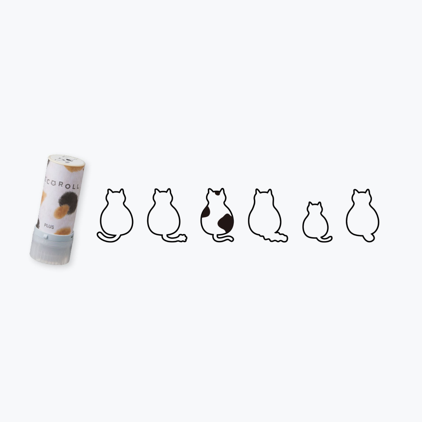 Plus - Stamp - Neco Roll - Cats