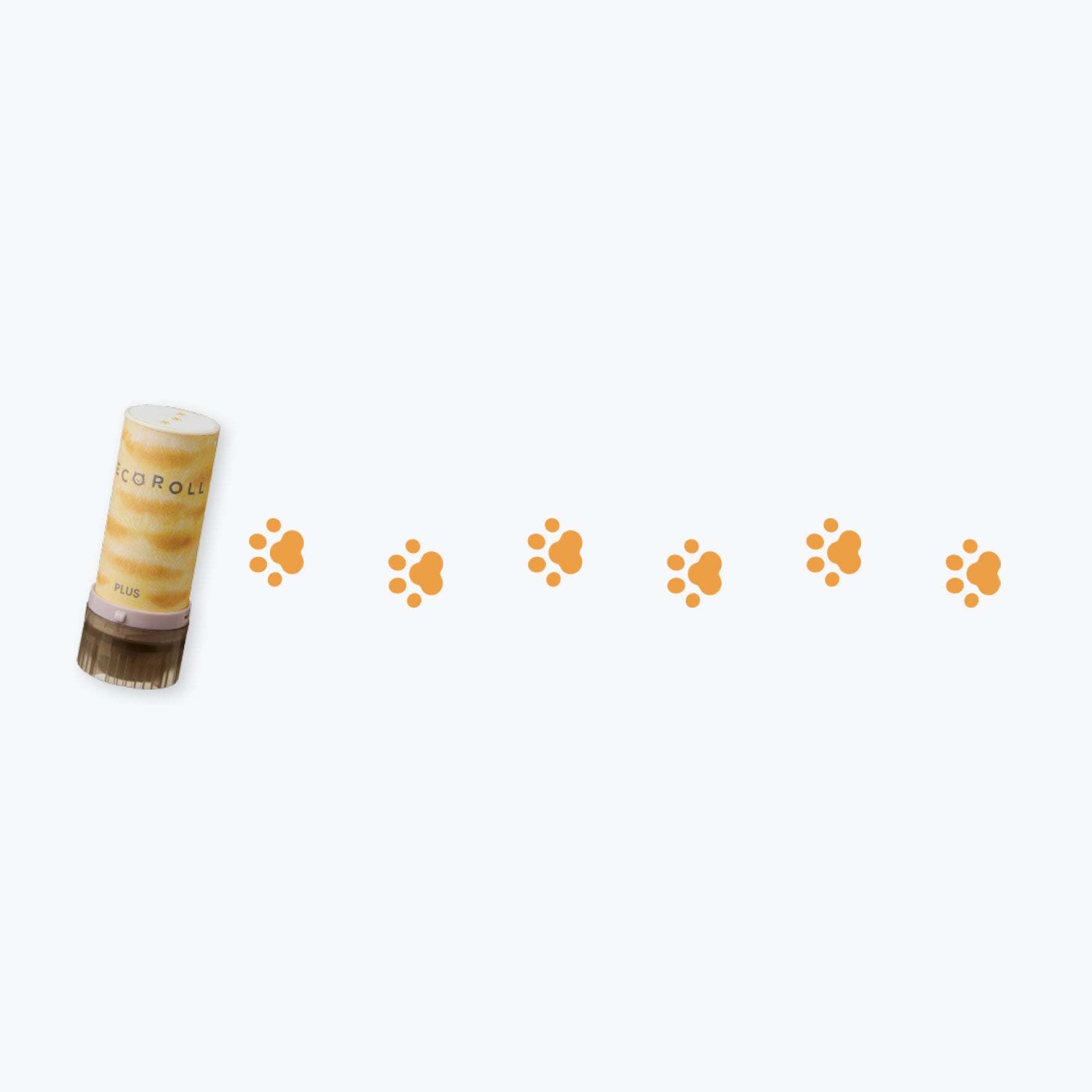 Plus - Stamp - Neco Roll - Footsteps