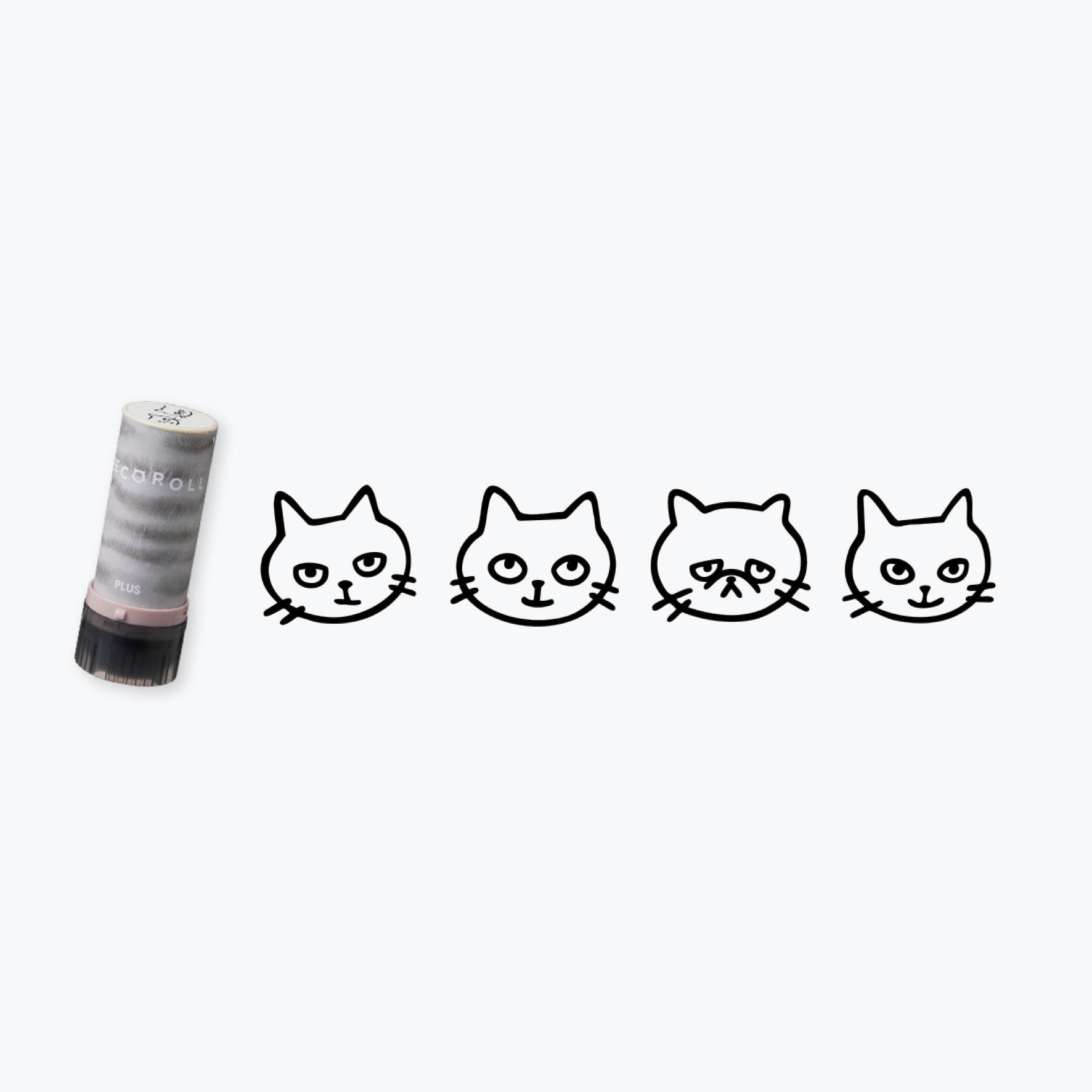 Plus - Stamp - Neco Roll - Faces