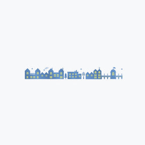 Plus - Washi Tape - Deco Rush - Kirari - 10mm - Streetscape