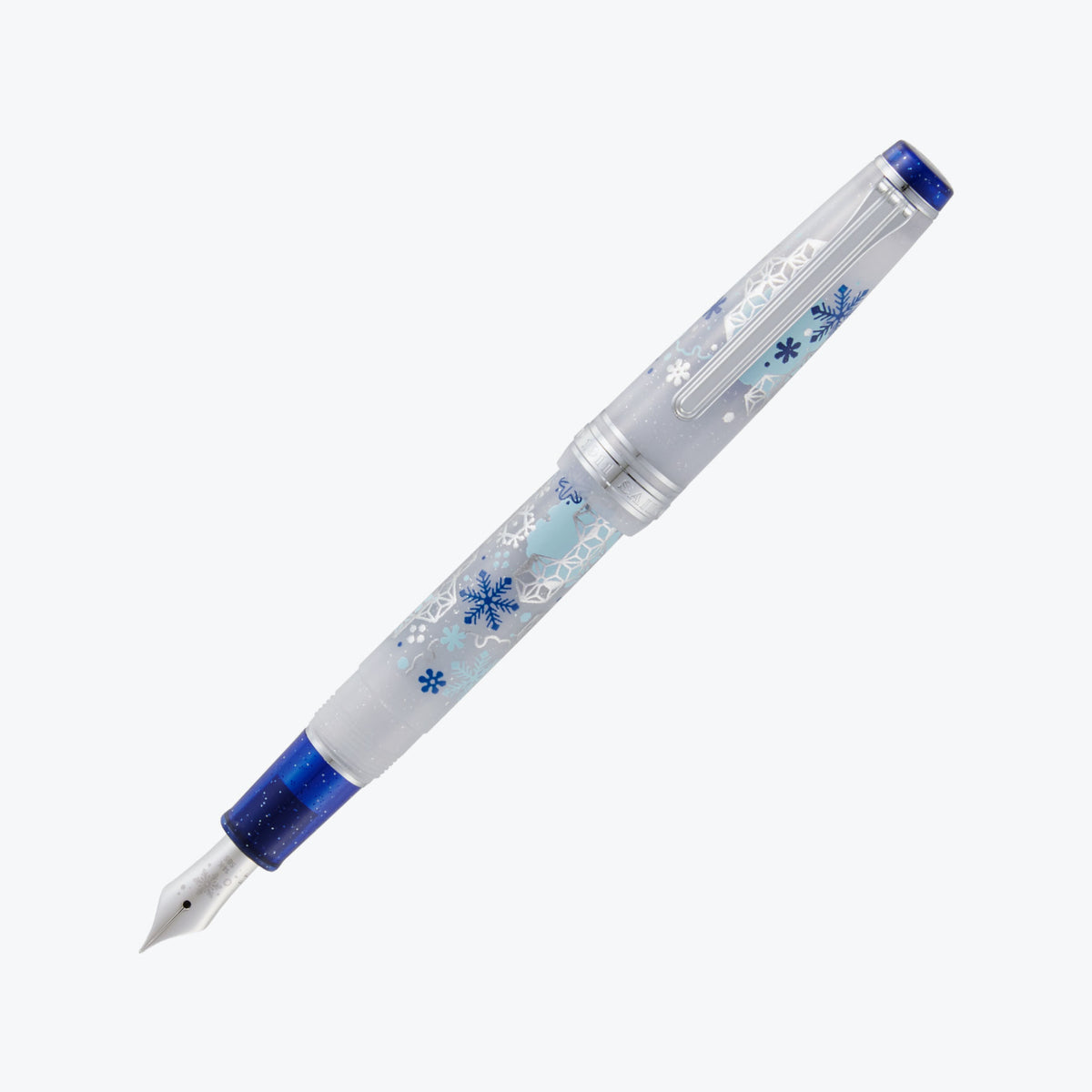 Plus x Sailor - Fountain Pen Set - ProGear Slim - First Snow