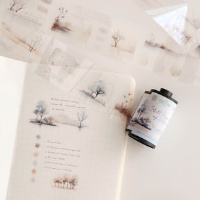 MU Lifestyle - Planner Sticker - Film Kiss Cut Roll (PET) - #07