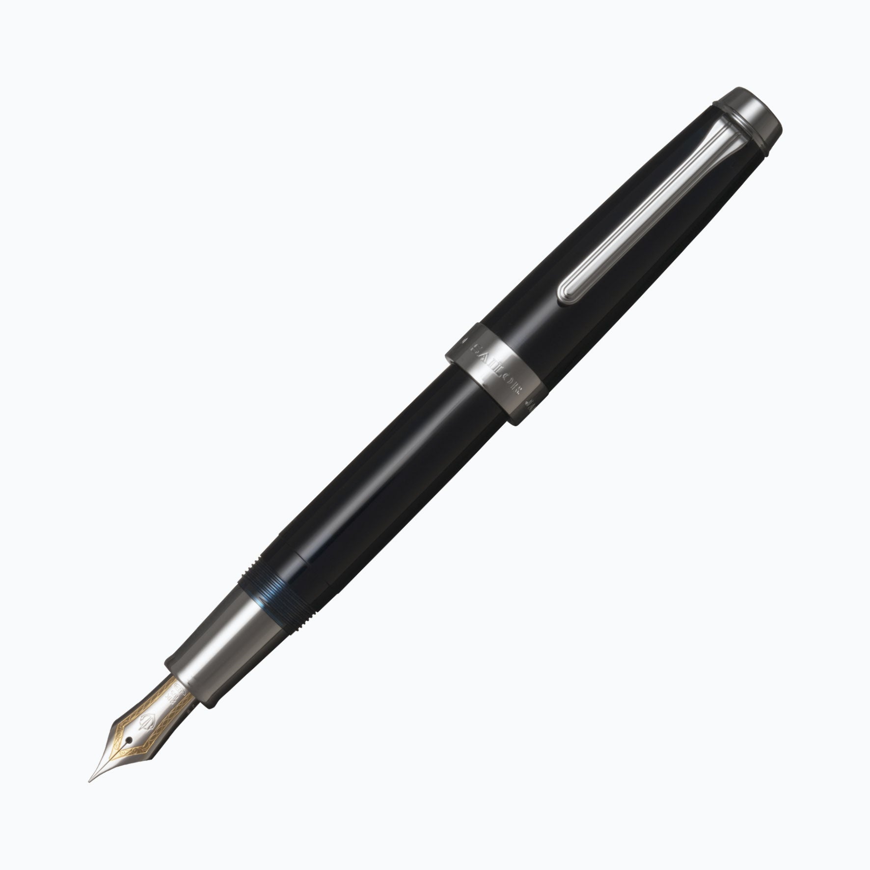 Sailor - Fountain Pen - ProGear - Anchor Blue-Dawn - Silver Trim