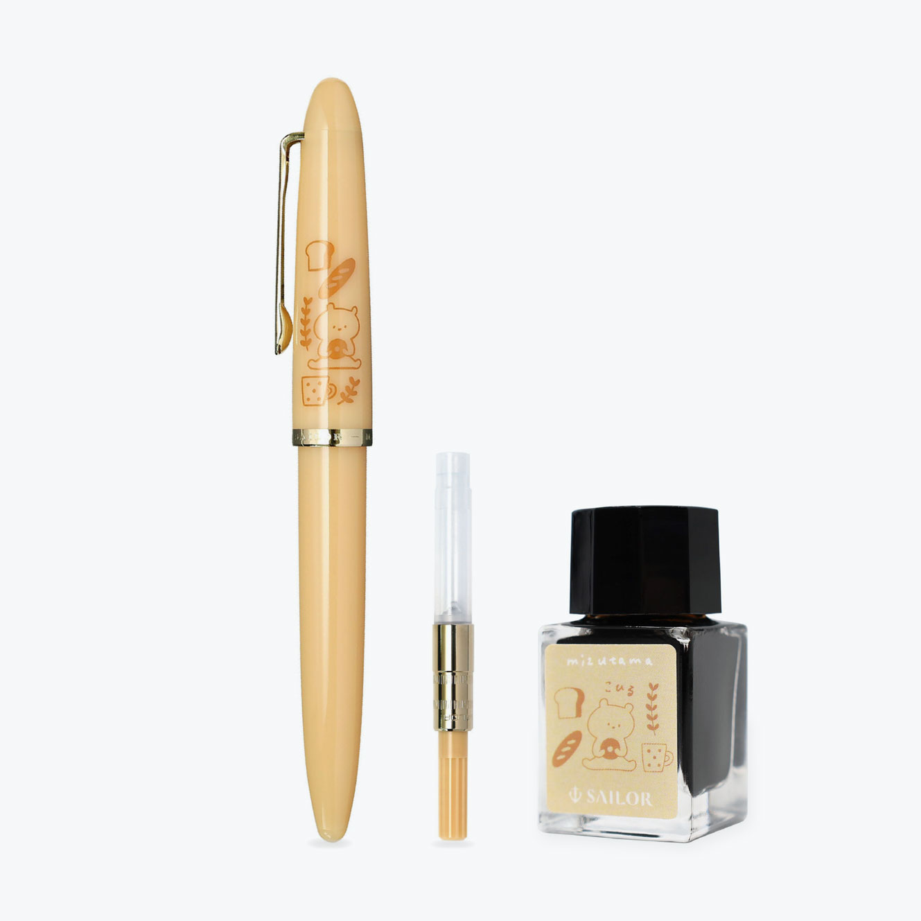 Sailor - Fountain Pen Set - Profit Junior +10 - mizutama - Toffee