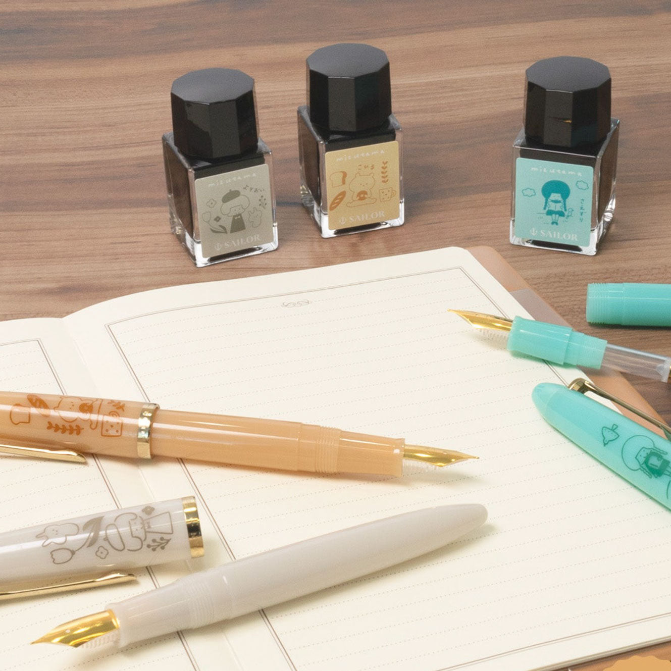 Sailor - Fountain Pen Set - Profit Junior +10 - mizutama - Toffee