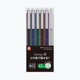 Sakura - Ballpoint Pen - Ballsign iD Tactile - Pack of 6 - 0.3mm