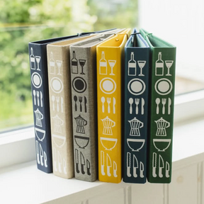 Bookbinders Design - Ringbinder - Regular - Recipe - Sandbrown