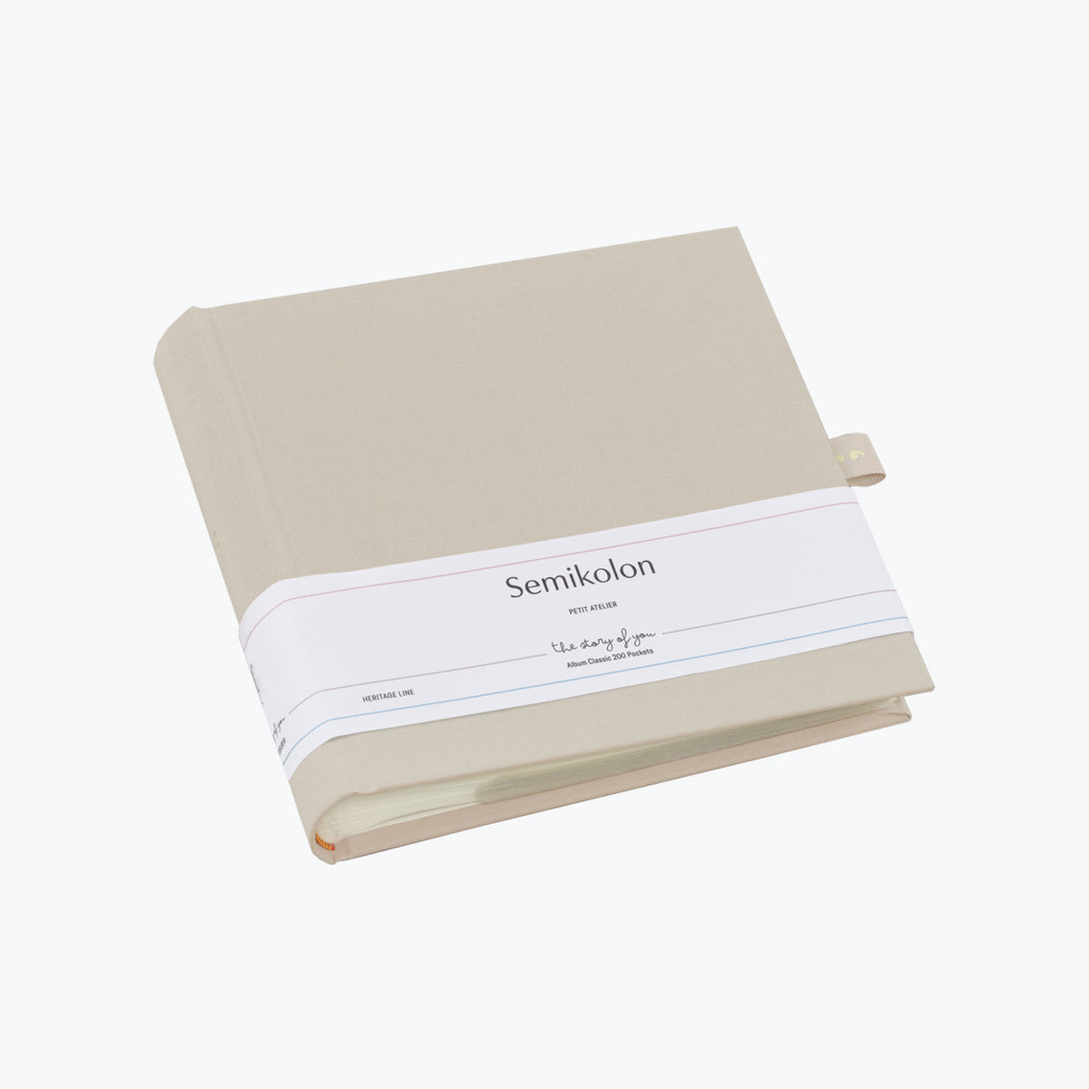 Semikolon - Photo Album - 200 Pockets - Classic - Warm Sand