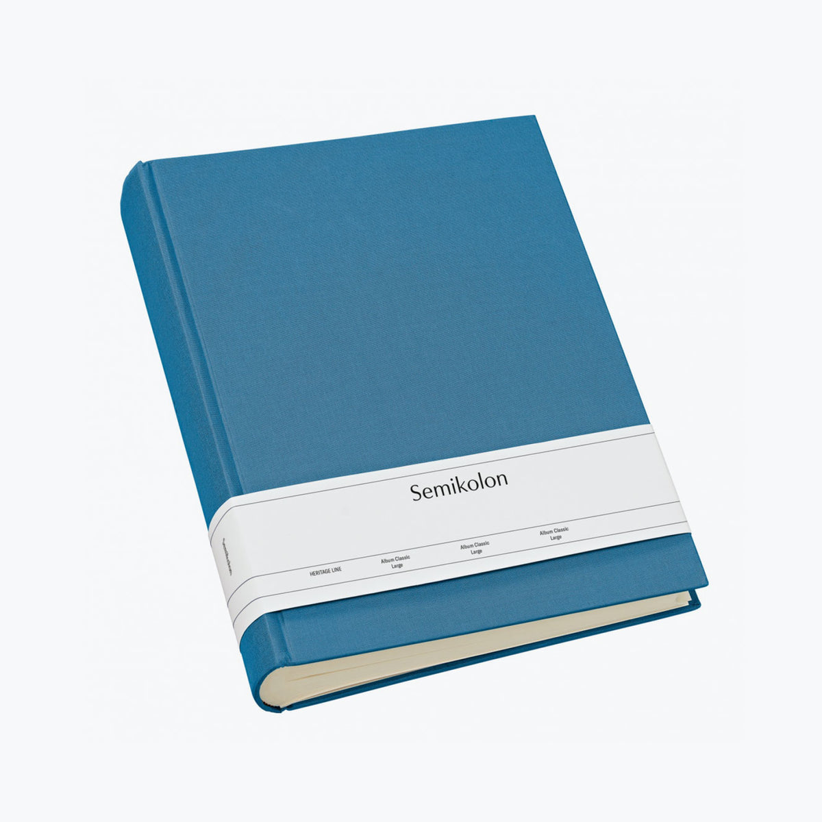 Semikolon - Photo Album - Heritage - Large - Azzurro