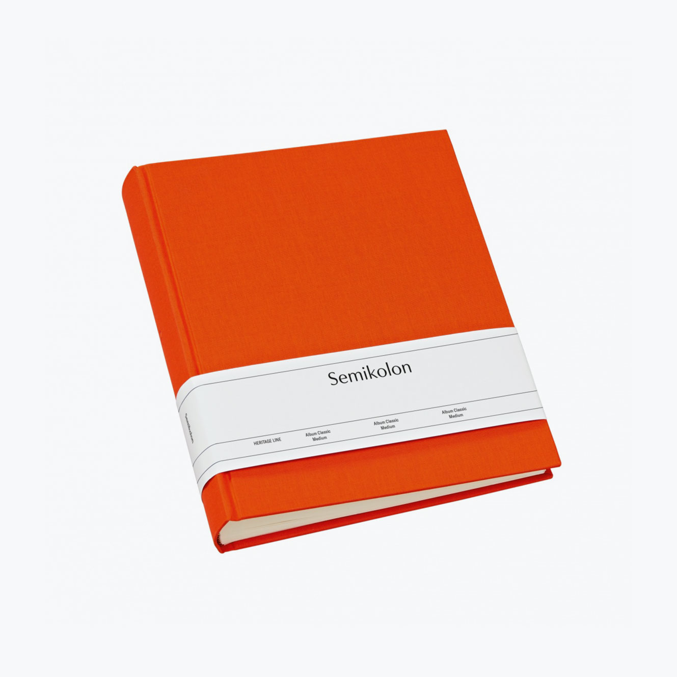 Semikolon - Photo Album - Heritage - Medium - Orange