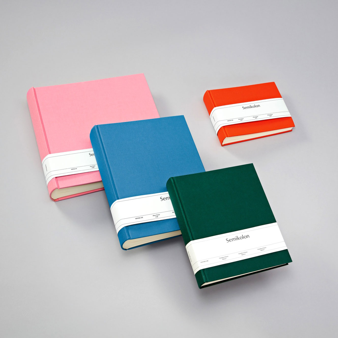 Semikolon - Photo Album - Heritage - Medium - Flamingo <Outgoing>