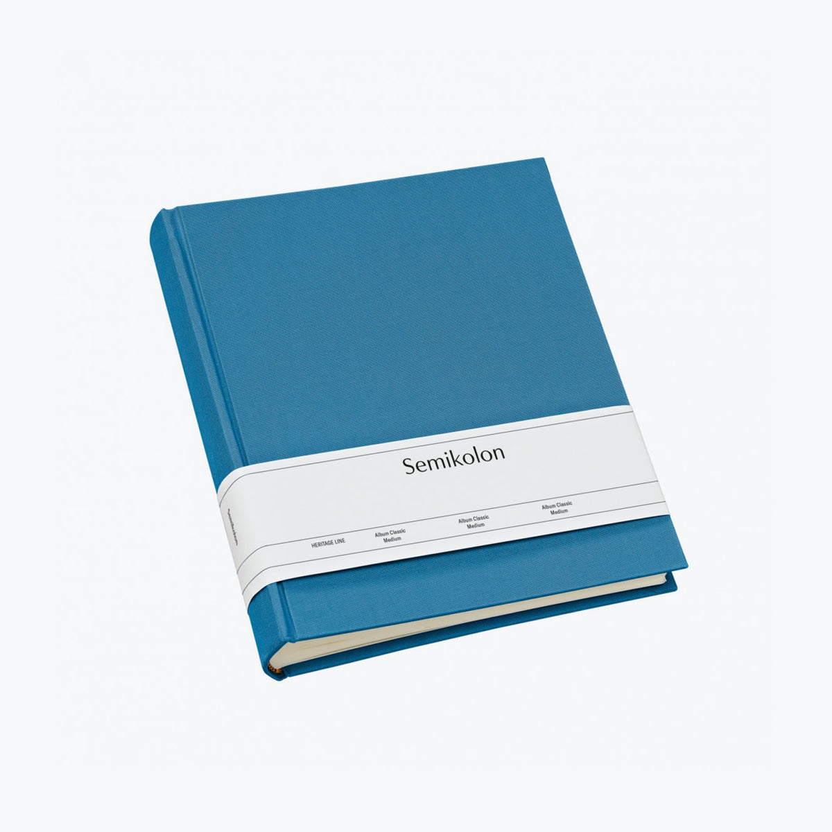 Semikolon - Photo Album - Heritage - Medium - Azzurro