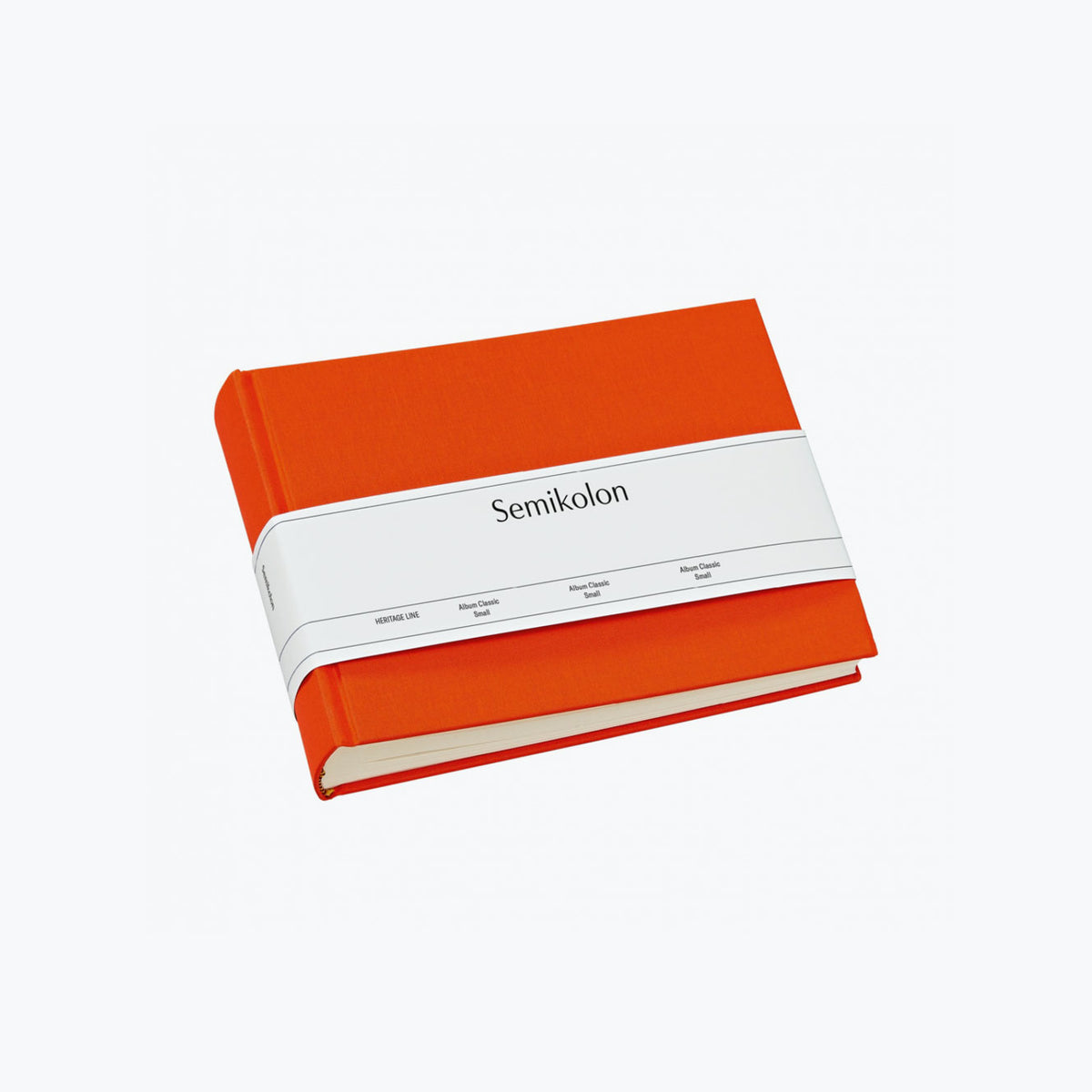 Semikolon - Photo Album - Heritage - Small - Orange