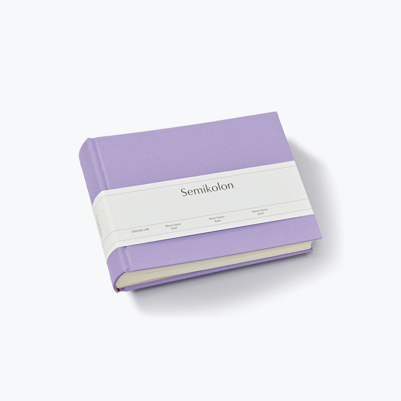 Semikolon - Photo Album - Heritage - Small - Lilac Silk