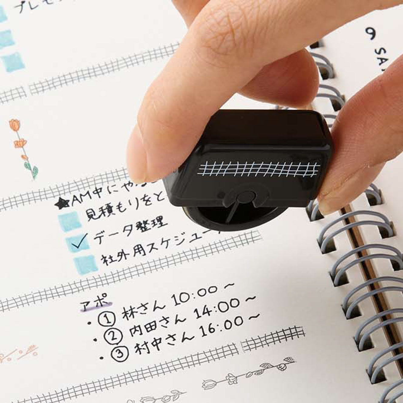 Shachihata - Stamp - Nototo Roller - Nature