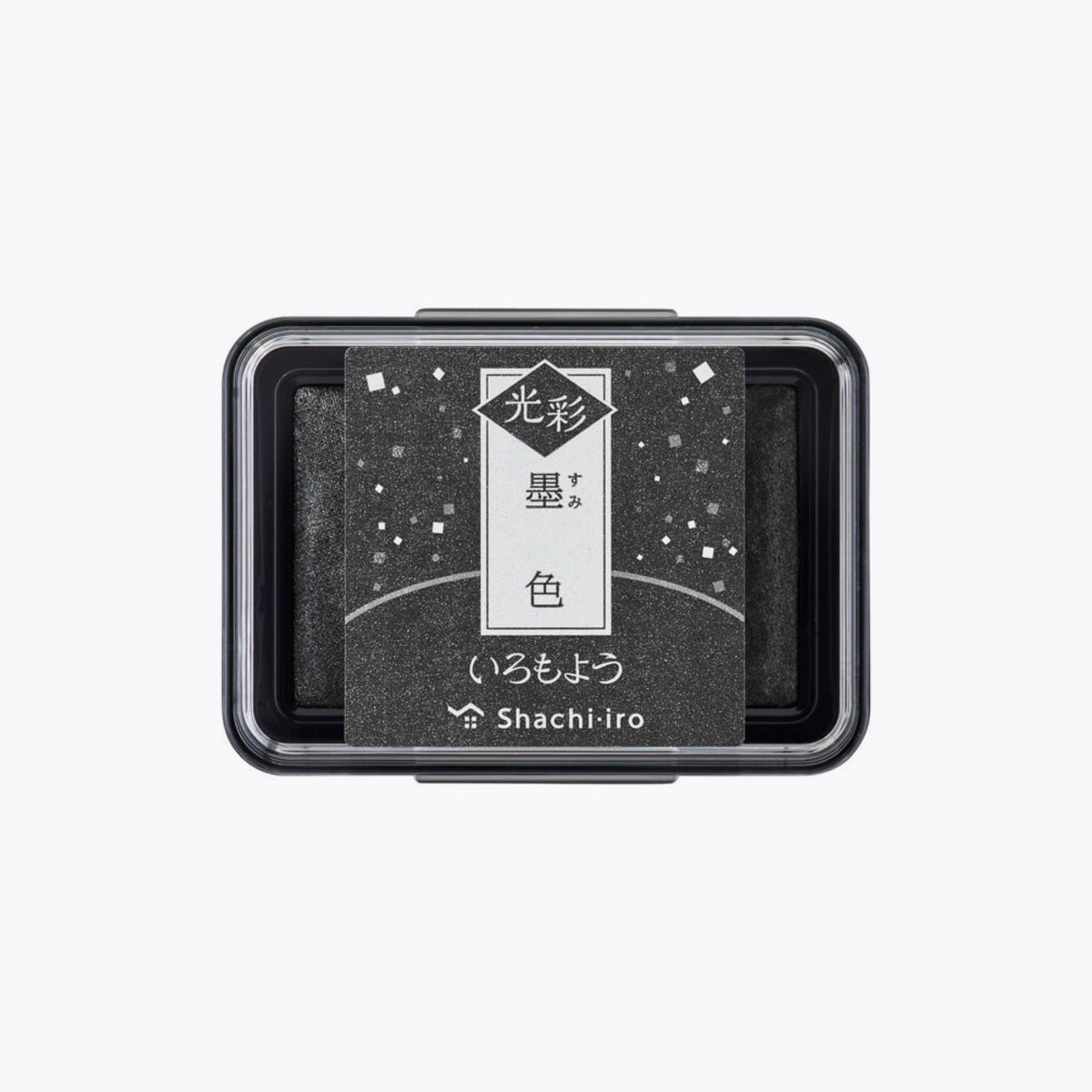 Shachihata - Stamp Pad - Oil-Based Ink - Iromoyo Kosai - Black