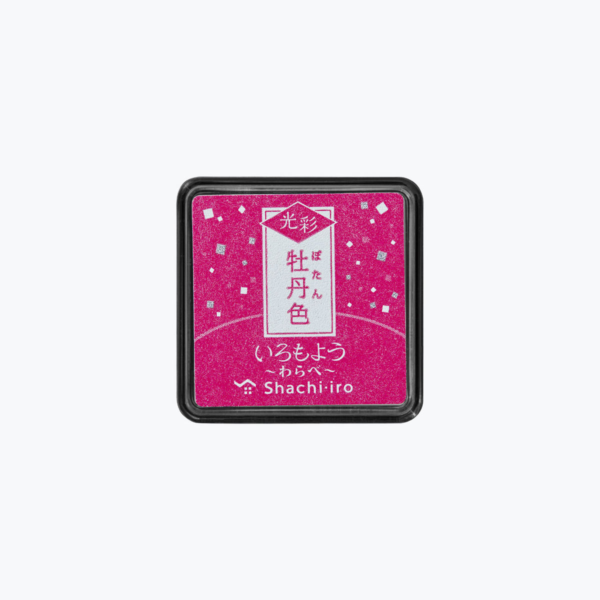 Shachihata - Stamp Pad - Iromoyo Kosai - Mini - Peony