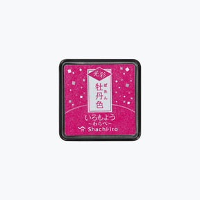 Shachihata - Stamp Pad - Iromoyo Kosai - Mini - Peony