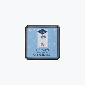 Shachihata - Stamp Pad - Iromoyo Kosai - Mini - Water