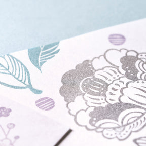 Shachihata - Stamp Pad - Iromoyo Kosai - Mini - Wisteria