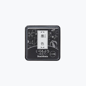 Shachihata - Stamp Pad - Oil-Based Ink - Iromoyo - Mini - HAC-S1-K