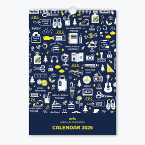 Shinnippon Calendar - 2025 Calendar - Eric - Wall-Hanging - A4